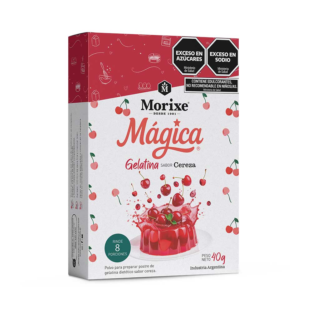 Gelatina sabor Cereza