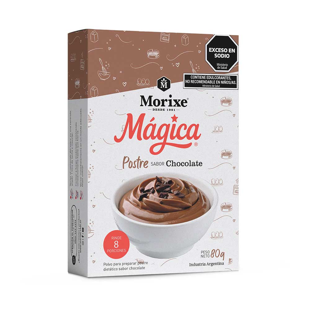 Postre sabor Chocolate