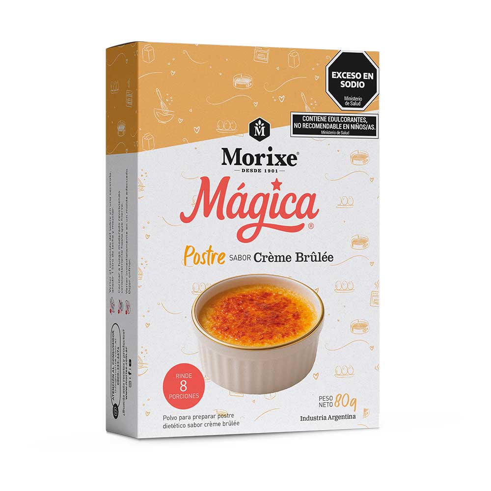 Postre sabor Crème Brûlée